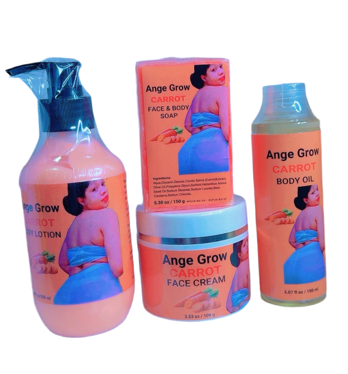 Ange GROW Carrot Full Set.