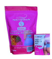 GROSI VIT POWDER AND CAPSUL DR.ICO GOLD VITAMIN PLUS BOOST ENERGY