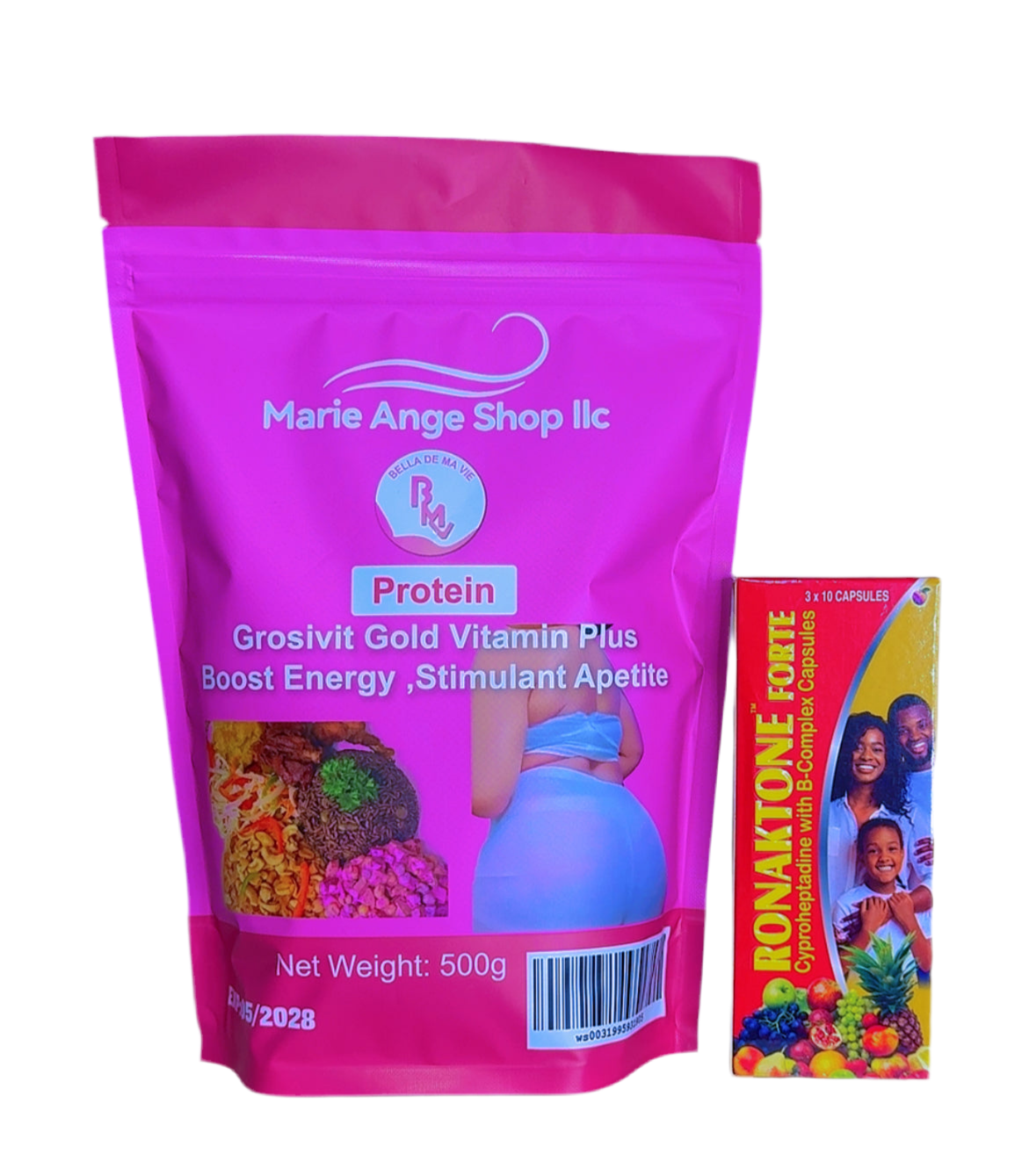 GROSI VIT GOLD VITAMIN PLUS BOOST ENERGY ,STIMULANT APETITE