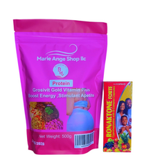 GROSI VIT GOLD VITAMIN PLUS BOOST ENERGY ,STIMULANT APETITE